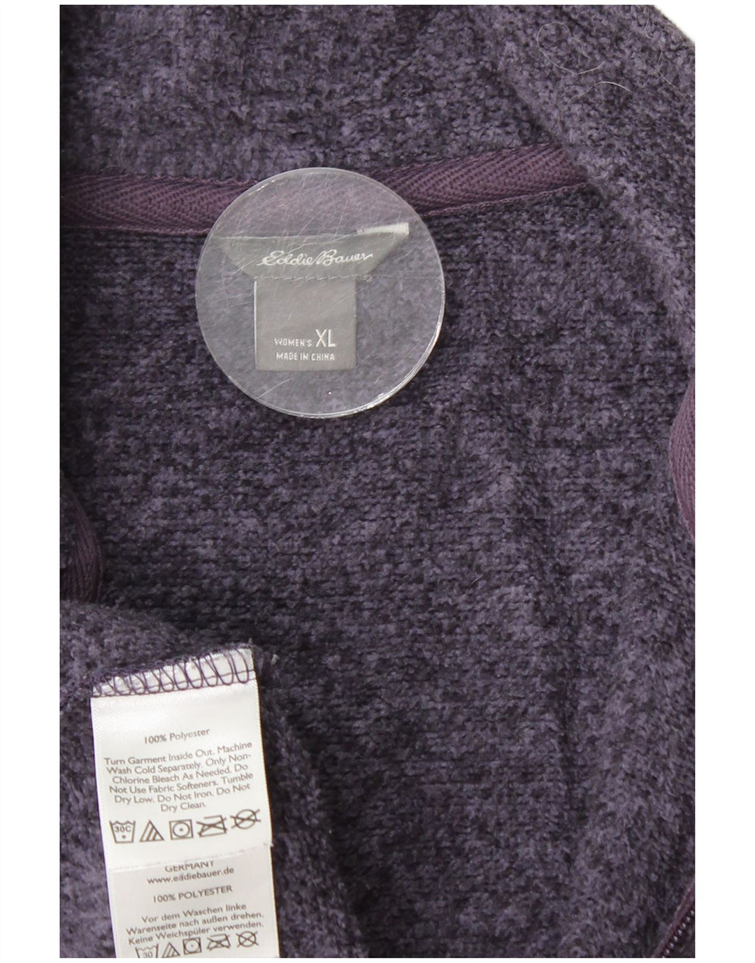 Женский спортивный костюм EDDIE BAUER, верхняя куртка UK 18 XL, темно-синий полиэстер