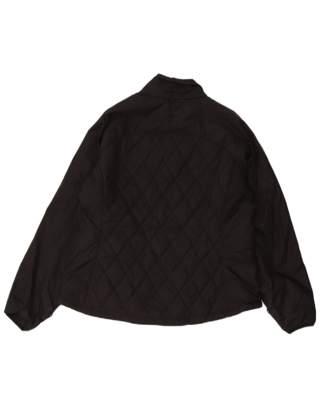 Женская стеганая куртка Eddie Bauer UK 18 XL, черный нейлон