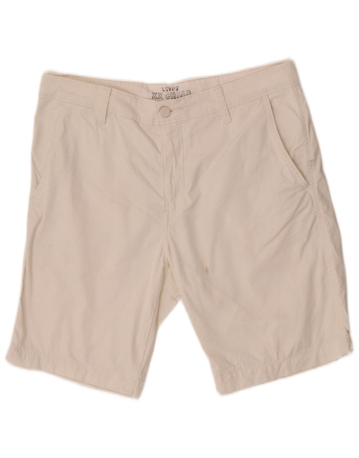 Мужские шорты чинос Levi's W32, средний белый хлопок, хлопок