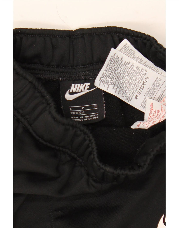 Спортивный костюм Nike для мальчиков, брюки для бега, 8–9 лет, маленький черный полиэстер