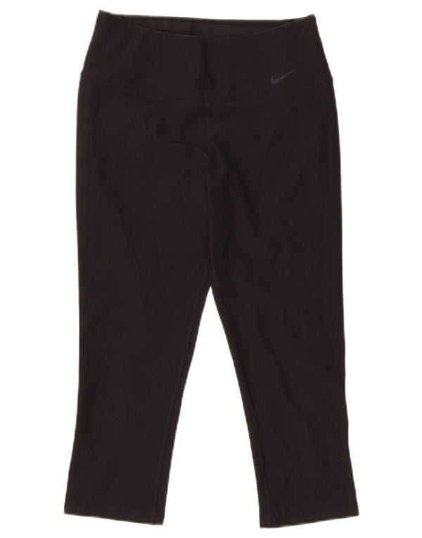 Женские леггинсы-капри Nike Dri Fit UK 6 XS, черные