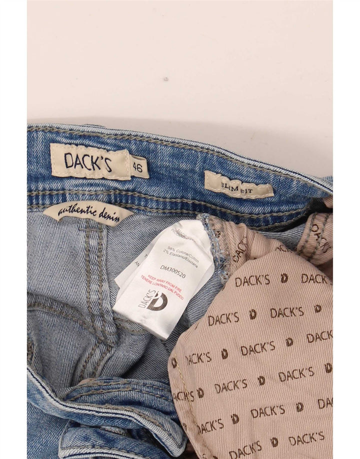 Мужские джинсы Dack's Slim IT 46 Small W30 L30 Синий хлопок