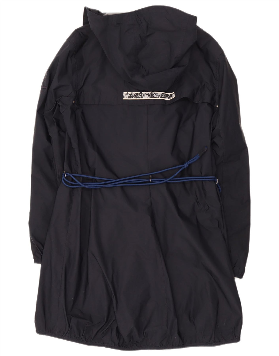 Женский плащ с капюшоном Helly Hansen UK 16, большой черный полиэстер