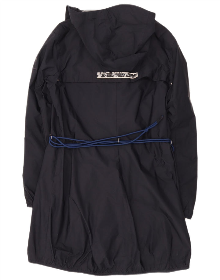 Женский плащ с капюшоном Helly Hansen UK 16, большой черный полиэстер