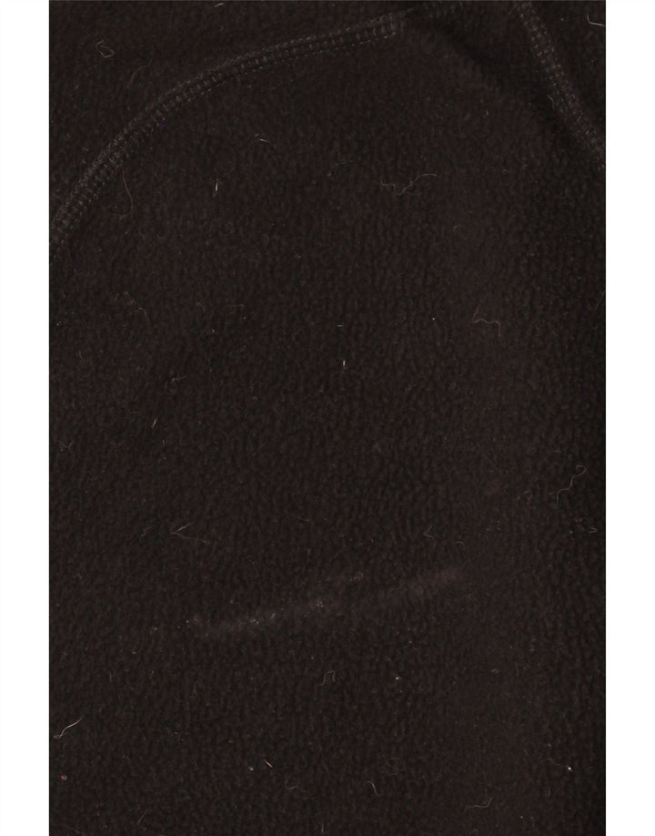 Мужская флисовая куртка EDDIE BAUER UK 40, большая черная, полиэстер с цветными блоками
