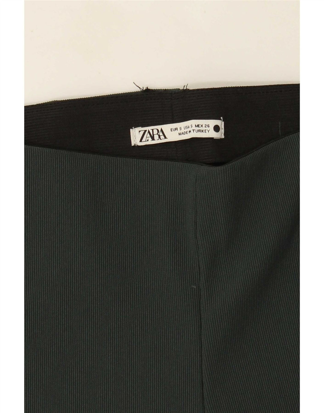Женские леггинсы-клеш Zara UK 8, маленькие зеленые