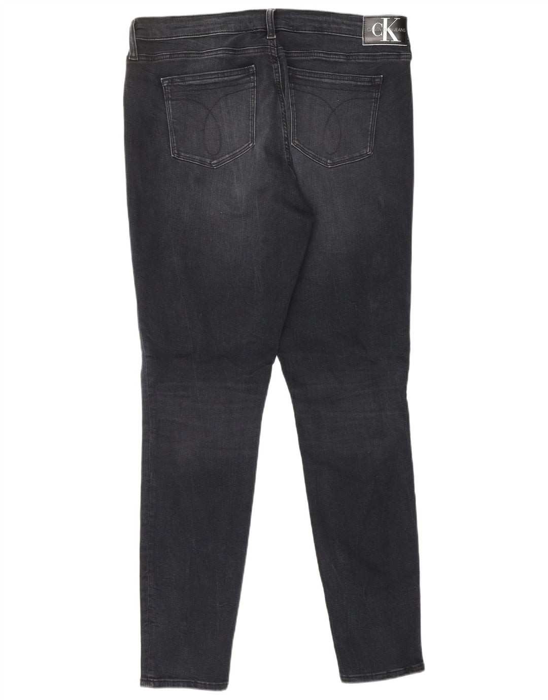 Женские джинсы скинни CALVIN KLEIN W33 L32, черный хлопок