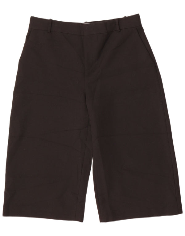 Женские капри с высокой талией Zara XL, черные