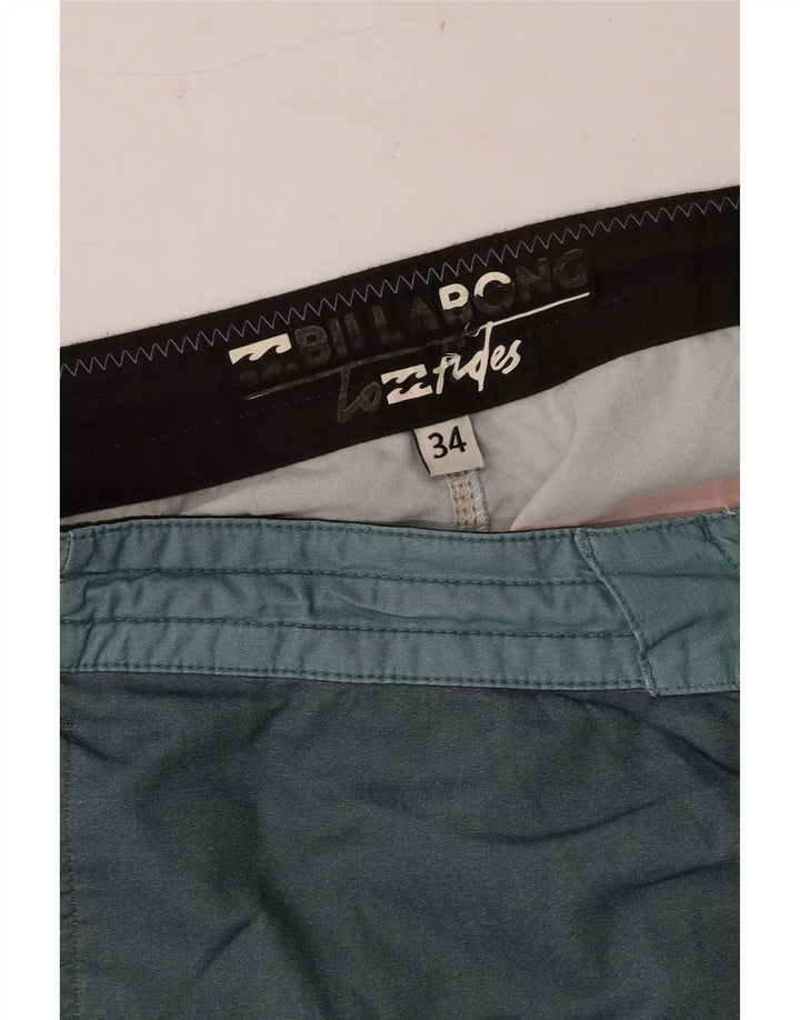Мужские шорты для плавания Billabong, большие разноцветные цветные блоки