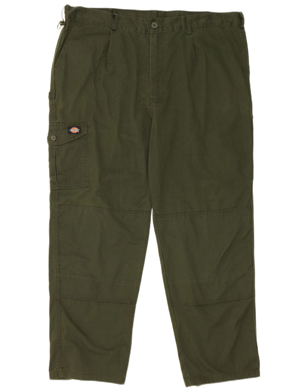 Мужские зауженные брюки-карго Dickies W44 L30, зеленый полиэстер