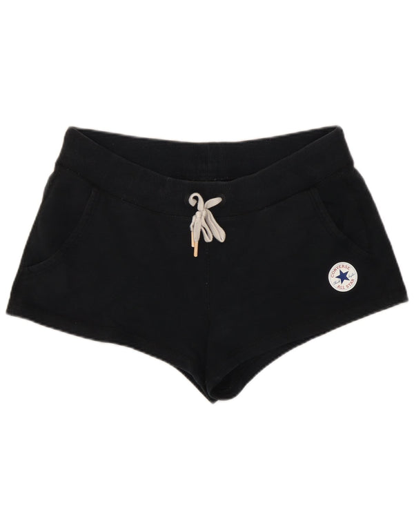 Женские спортивные шорты Converse UK 14, средний черный хлопок, черный