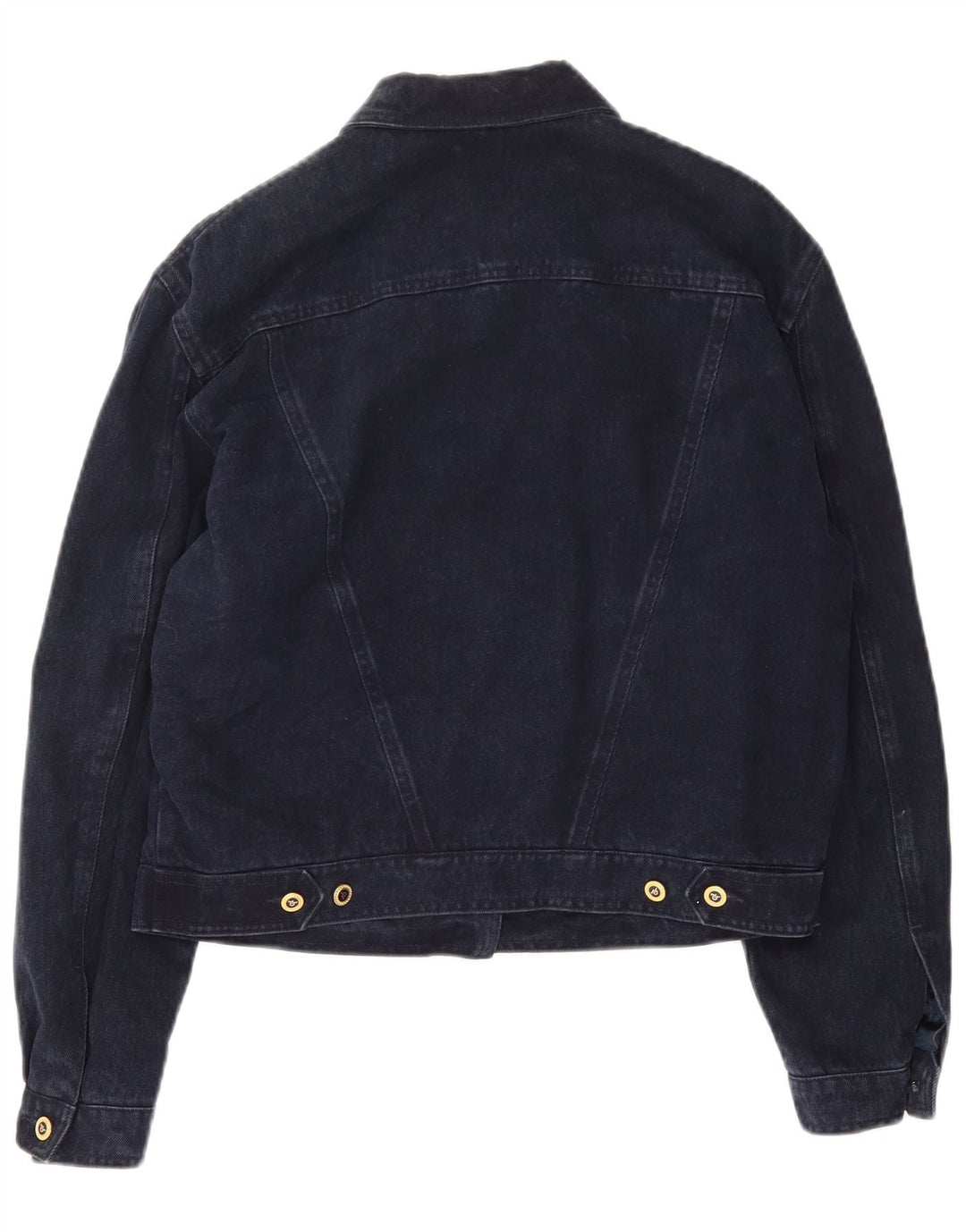 Женская джинсовая куртка Roccobarocco IT 42 Medium Navy Blue Cotton