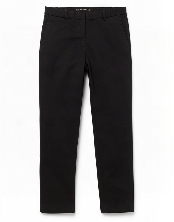 Женские брюки-чиносы Zara EU 34 2XS W24 L26 черные