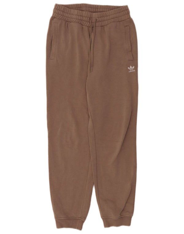 Женские спортивные брюки Adidas Joggers UK 10, маленькие коричневые, хлопок