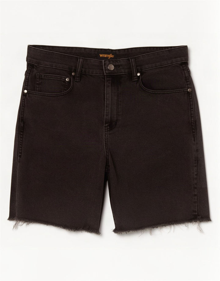 Джинсовые шорты Wrangler W34 большие черные
