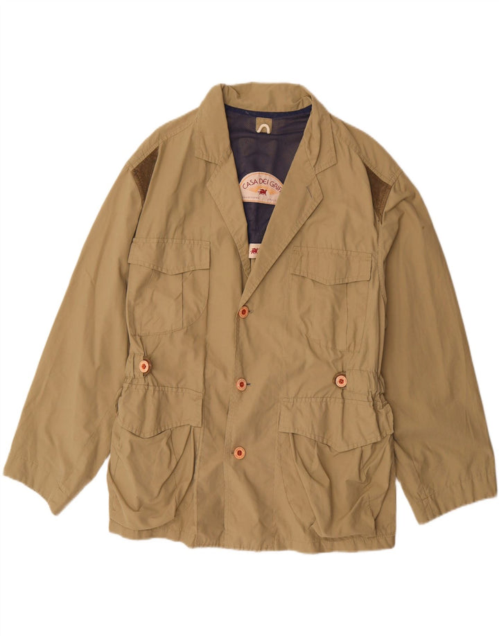 Мужская куртка VINTAGE Utility UK 42 XL Бежевая