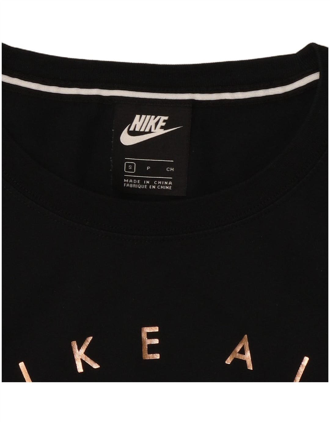 Мужская футболка Nike Air с графическим рисунком, маленькая, черная