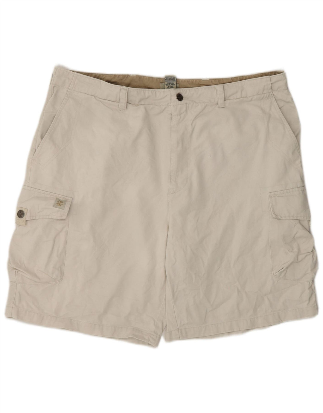 Izod Мужские шорты карго W40 XL бежевые, хлопок