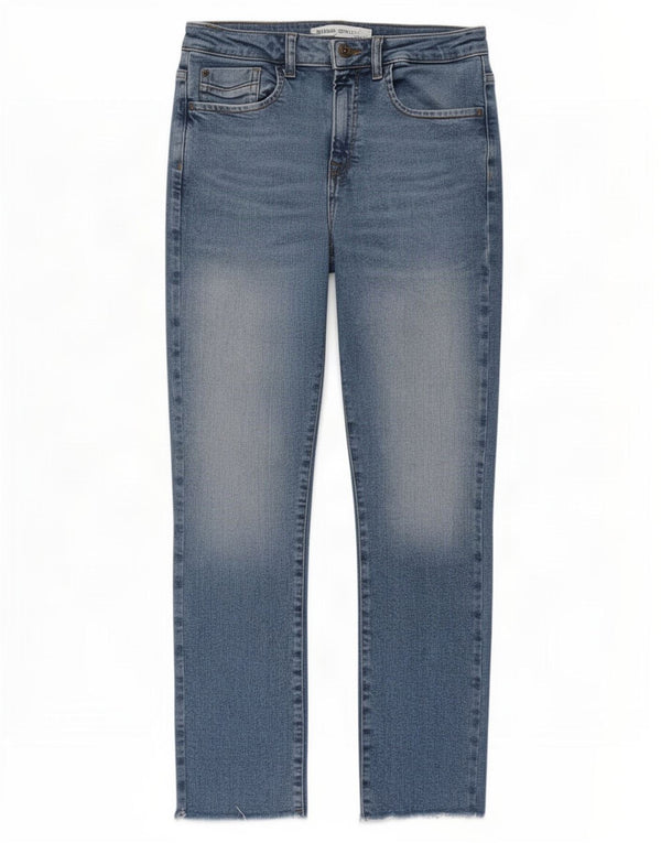 Женские прямые джинсы Zara EU 38, маленькие W28 L26, синие
