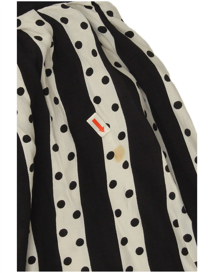 Wichele Женская расклешенная юбка IT 42 Medium W30 Вискоза в белую полоску