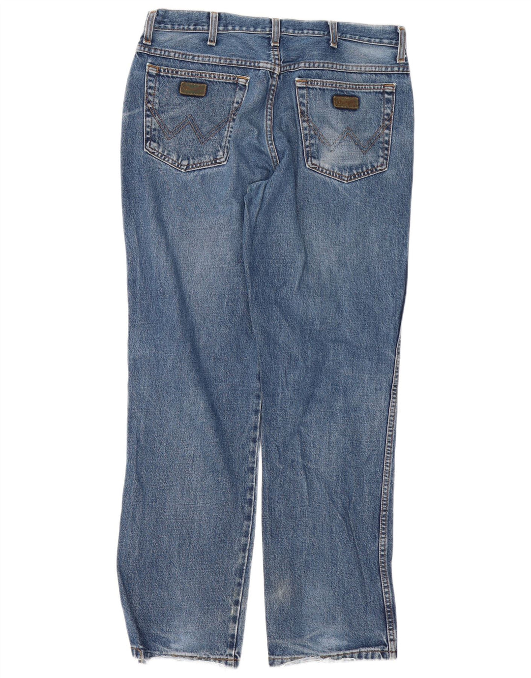 Мужские прямые джинсы Wrangler Texas W36 L32, синий хлопок