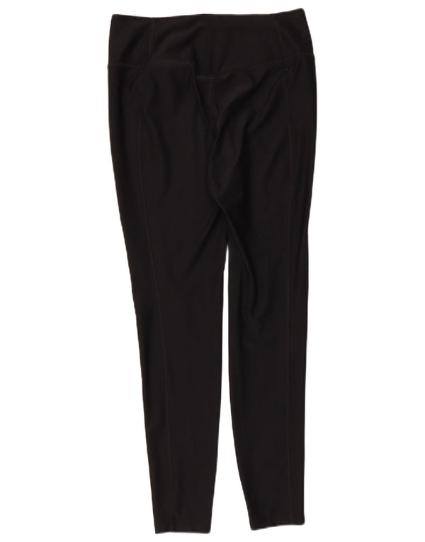 Женские леггинсы NIKE Dri Fit UK 14, средний черный полиэстер