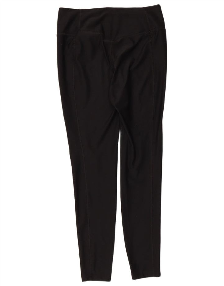 Женские леггинсы NIKE Dri Fit UK 14, средний черный полиэстер