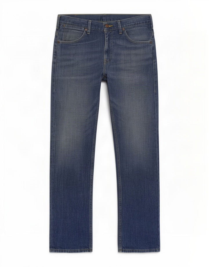 Мужские прямые джинсы Levi's W33 L32 синие, хлопок