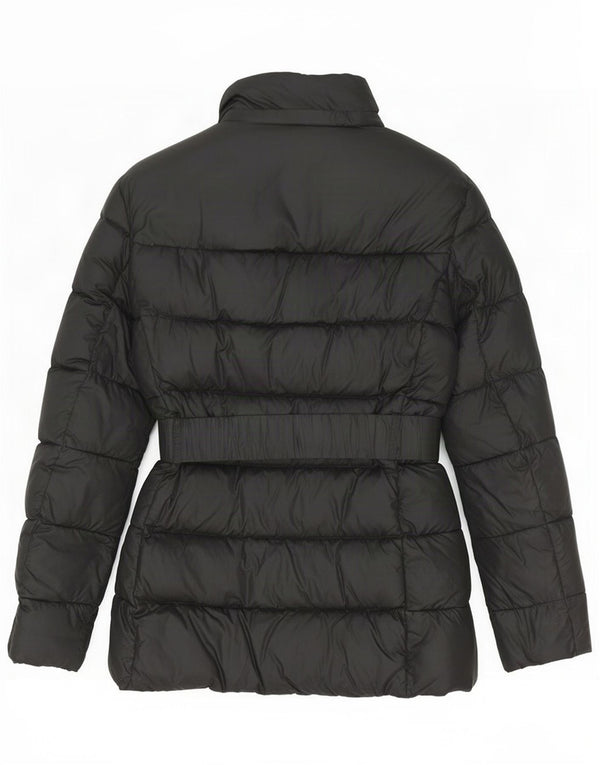 Женская стеганая куртка Zara UK 6 XS, черный полиэстер