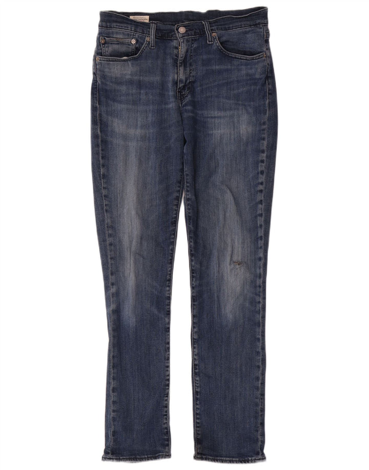 Мужские джинсы LEVI'S 511 Slim W32 L32 Синие, хлопок