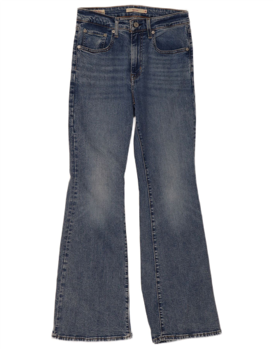 Женские расклешенные джинсы Levi's W28 L30 синие