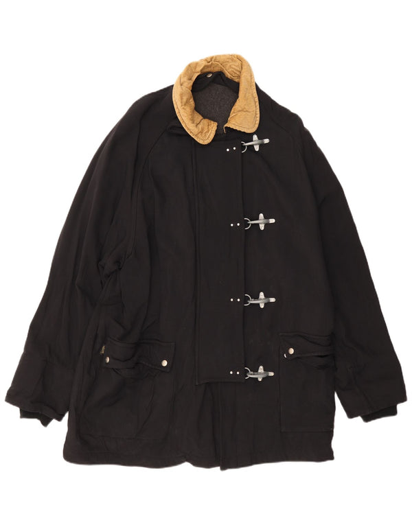 Женский дафлкот Fay UK 44 2XL, черный классический