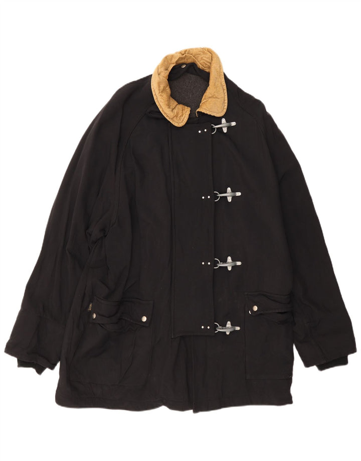 Женский дафлкот Fay UK 44 2XL, черный классический