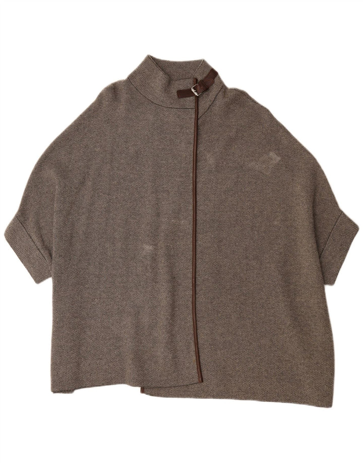 Женский свободный кардиган с рукавом 3/4 Massimo Dutti UK 10, маленький серый