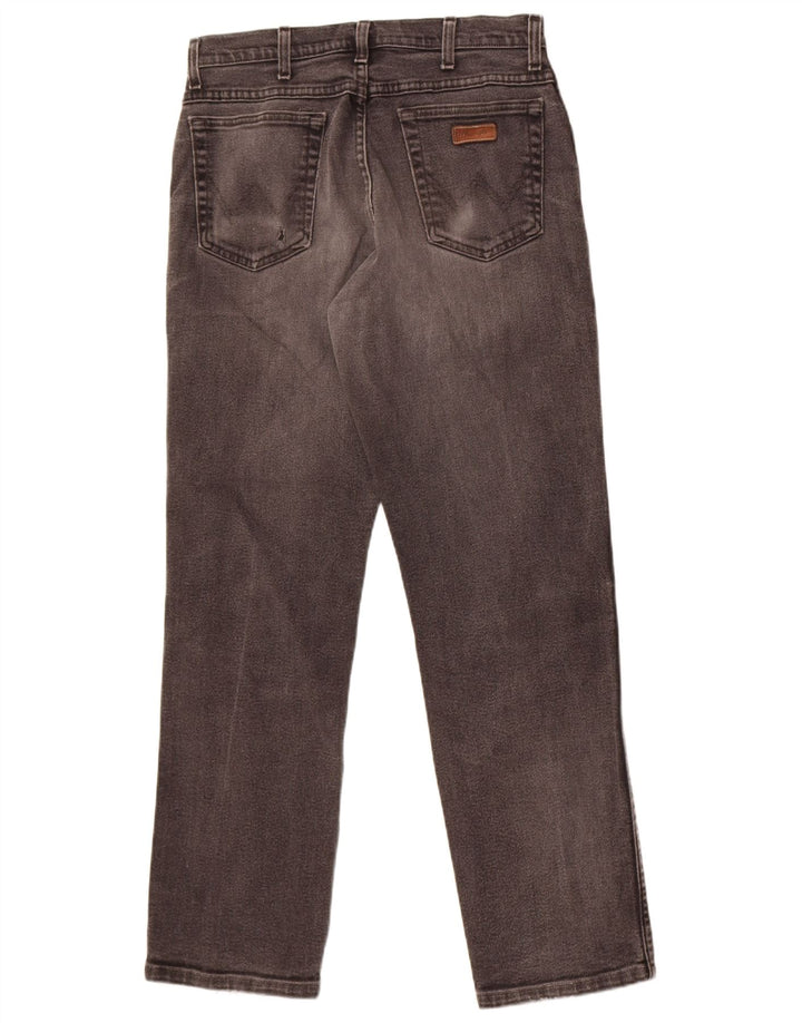Джинсы мужские прямые Wrangler W30 L31 серые