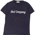 Мужская футболка с рисунком BEST COMPANY Top Small Navy Blue