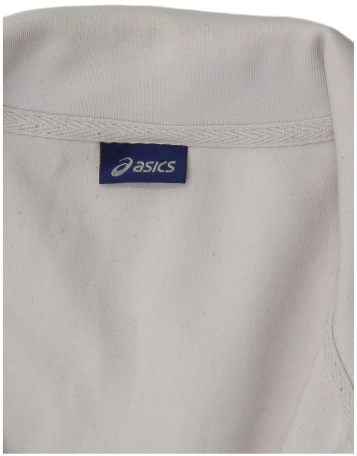 Мужская спортивная куртка Asics XL, черный полиэстер с цветными блоками