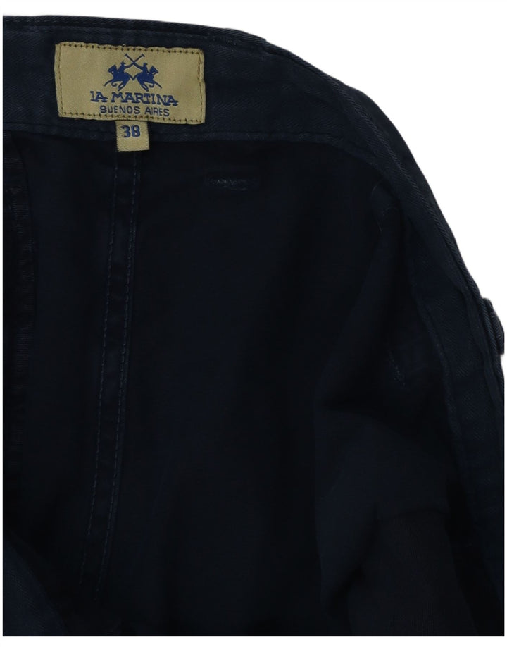 Мужские шорты чинос LA MARTINA W38 XL Темно-синие