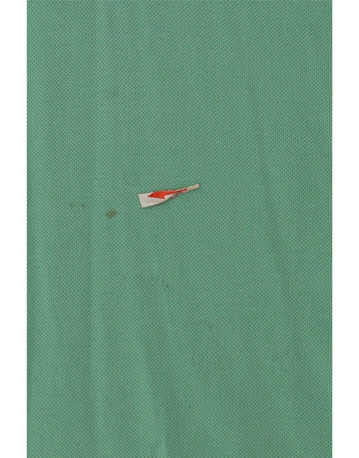 Мужская рубашка-поло Lacoste, размер 4, средний зеленый хлопок, хлопок