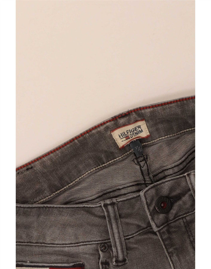 Женские узкие джинсы Tommy Hilfiger W27 L32 Серые