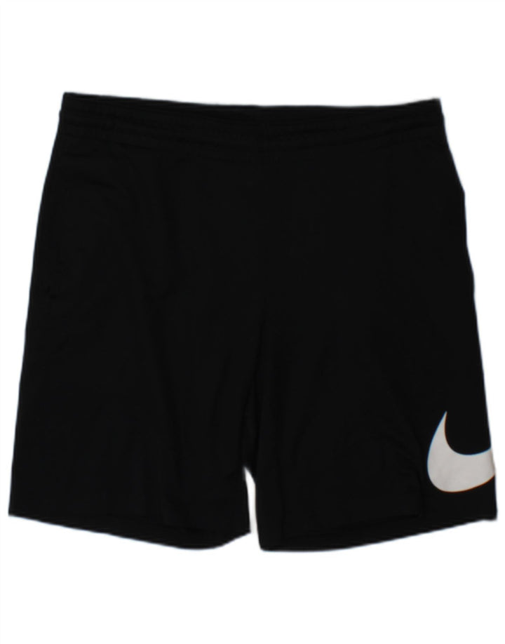 Мужские спортивные шорты Nike Dri Fit с графическим рисунком, маленькие черные из полиэстера