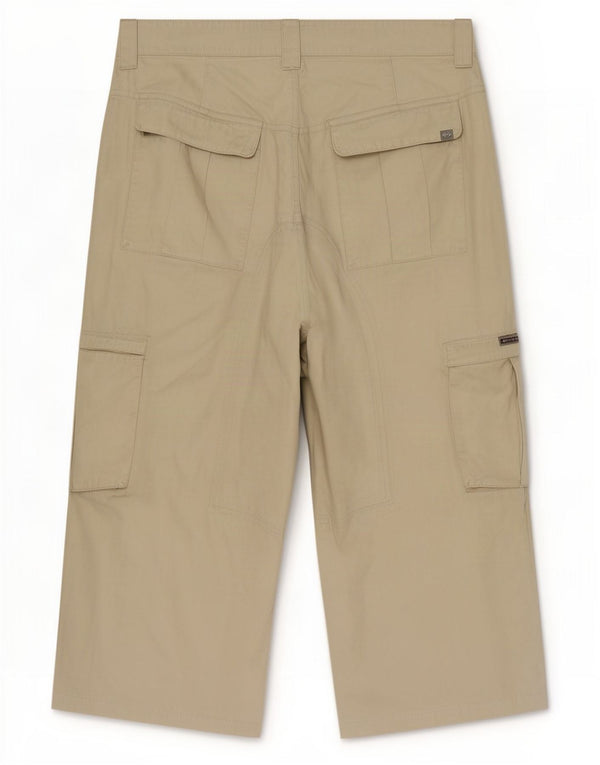 Мужские брюки-капри Quiksilver Medium W32 L21, бежевые, хлопок