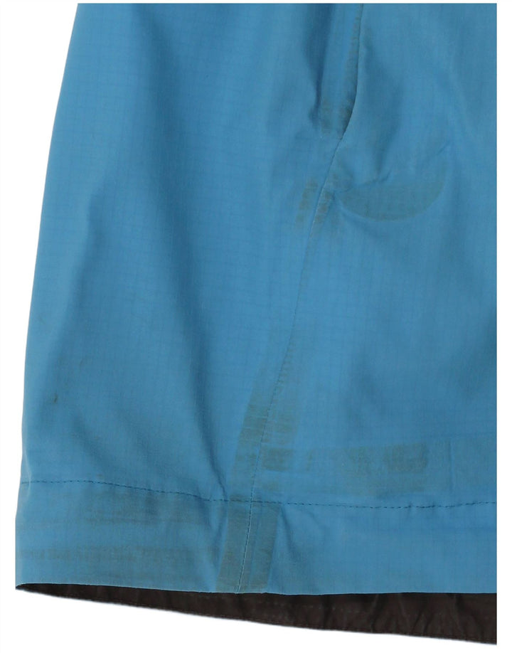 Мужская дождевик Patagonia с капюшоном UK 38, средний синий нейлон