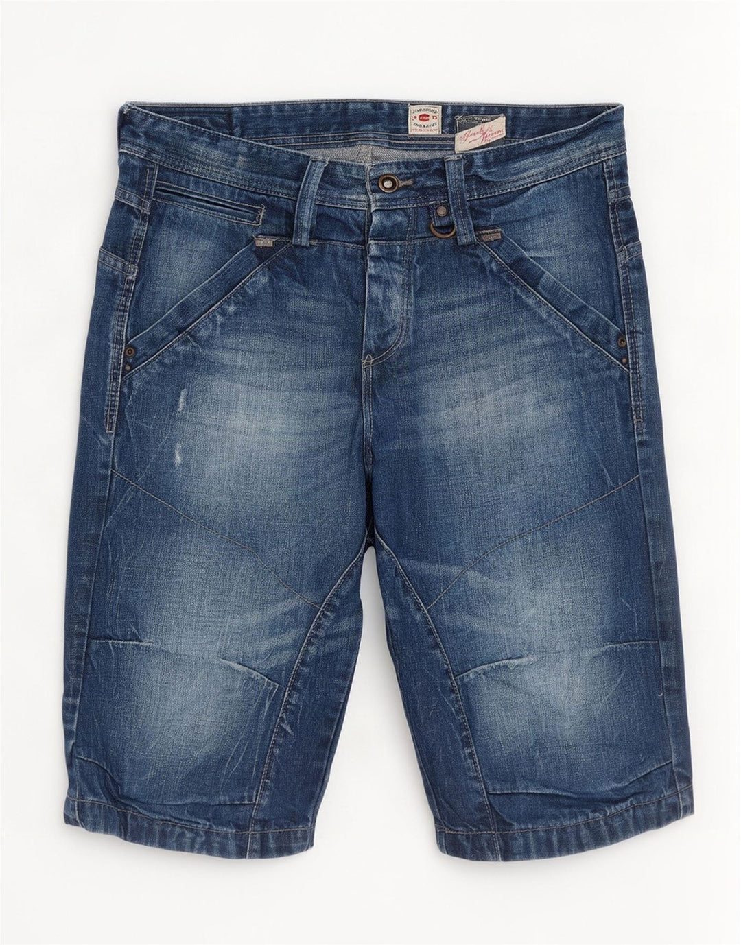 Мужские джинсовые шорты Jack & Jones Medium W32, синие, хлопок