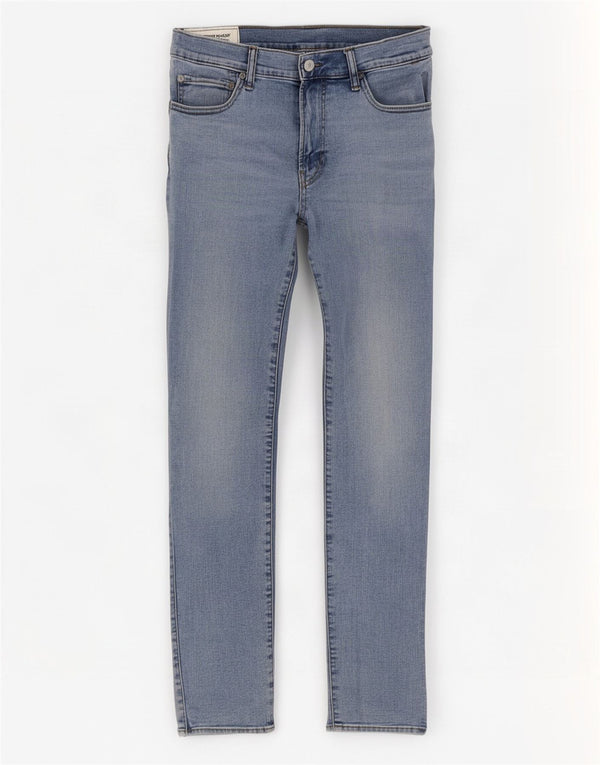 Мужские джинсы скинни Abercrombie & Fitch W32 L30 синие, хлопок
