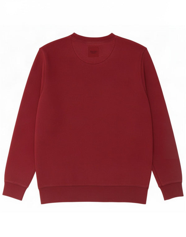Jack Wills Мужской свитшот с рисунком, большой бордовый хлопок