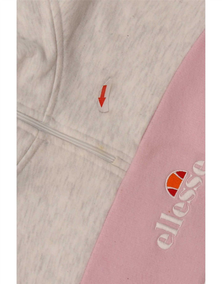 Женский укороченный свитер оверсайз Ellesse UK 10, маленький серый