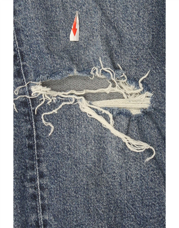 Женские прямые джинсы Zara EU 40 Medium W30 L28, синий хлопок