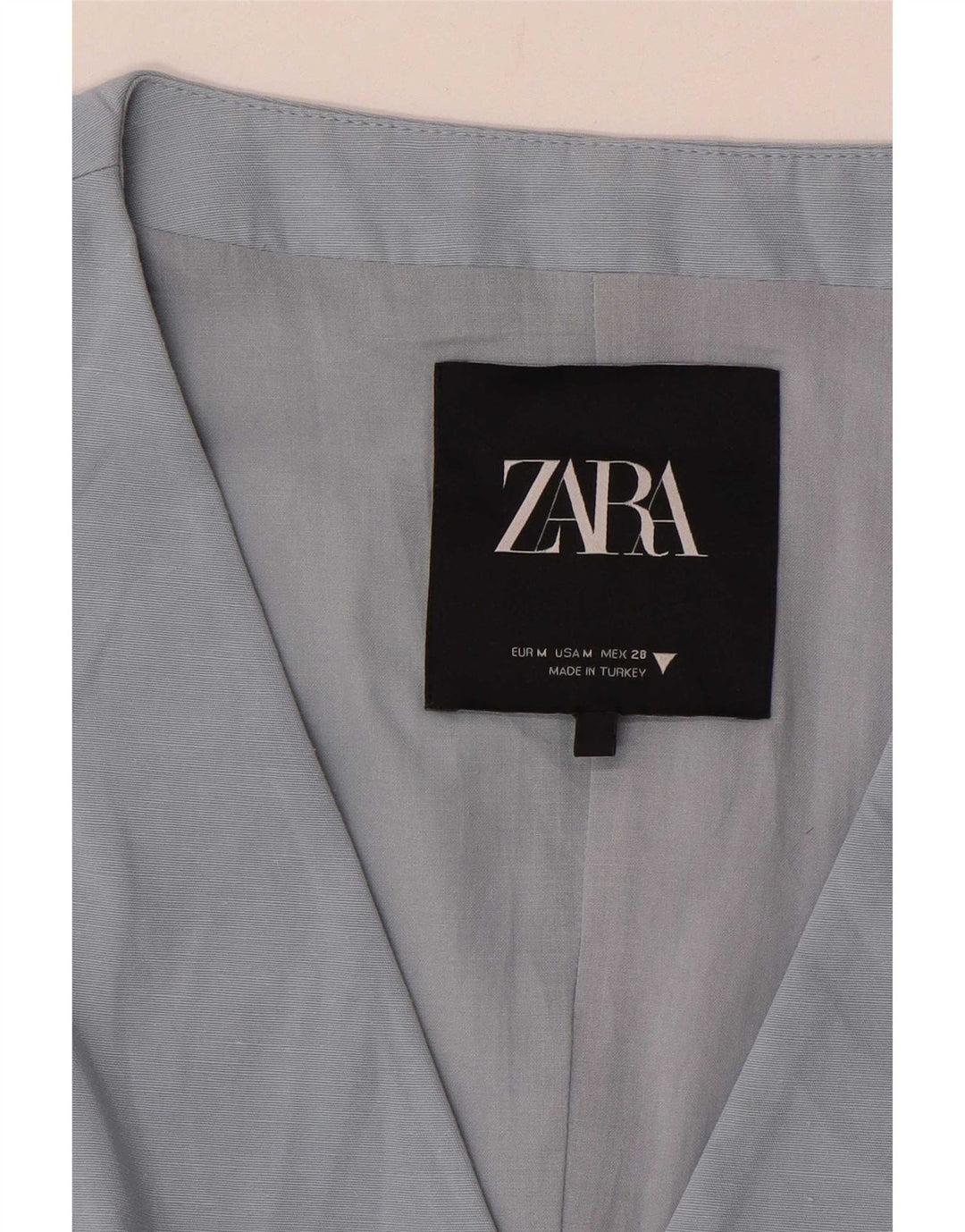 Женский жилет Zara UK 12, средний синий