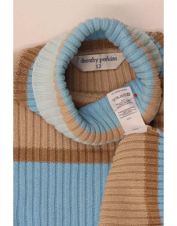 Женский джемпер с высоким воротником Dorothy Perkins UK 12, средний разноцветный